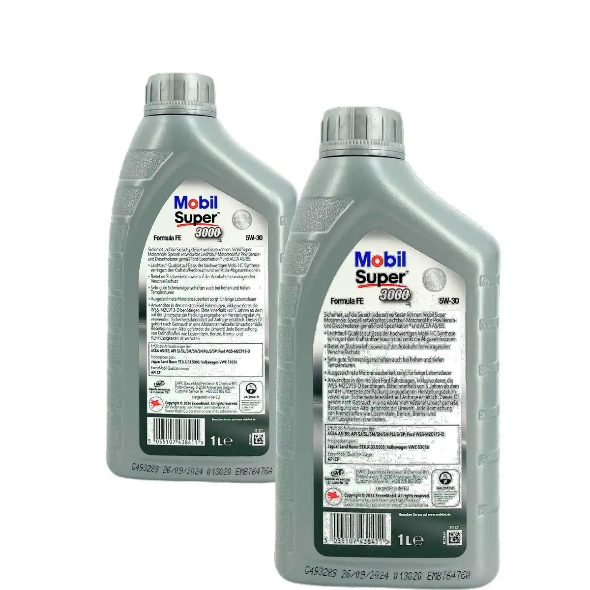 Mobil Super 3000 X1 Formula FE 5W-30 2x1 Liter