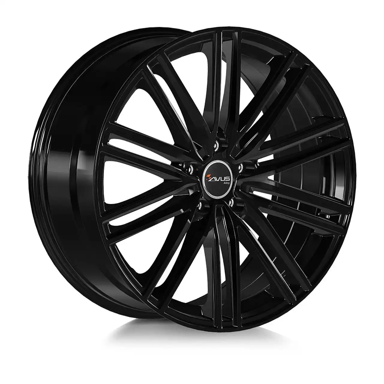AVUS RACING AC-M08 black 9.0Jx20 5x112 ET25