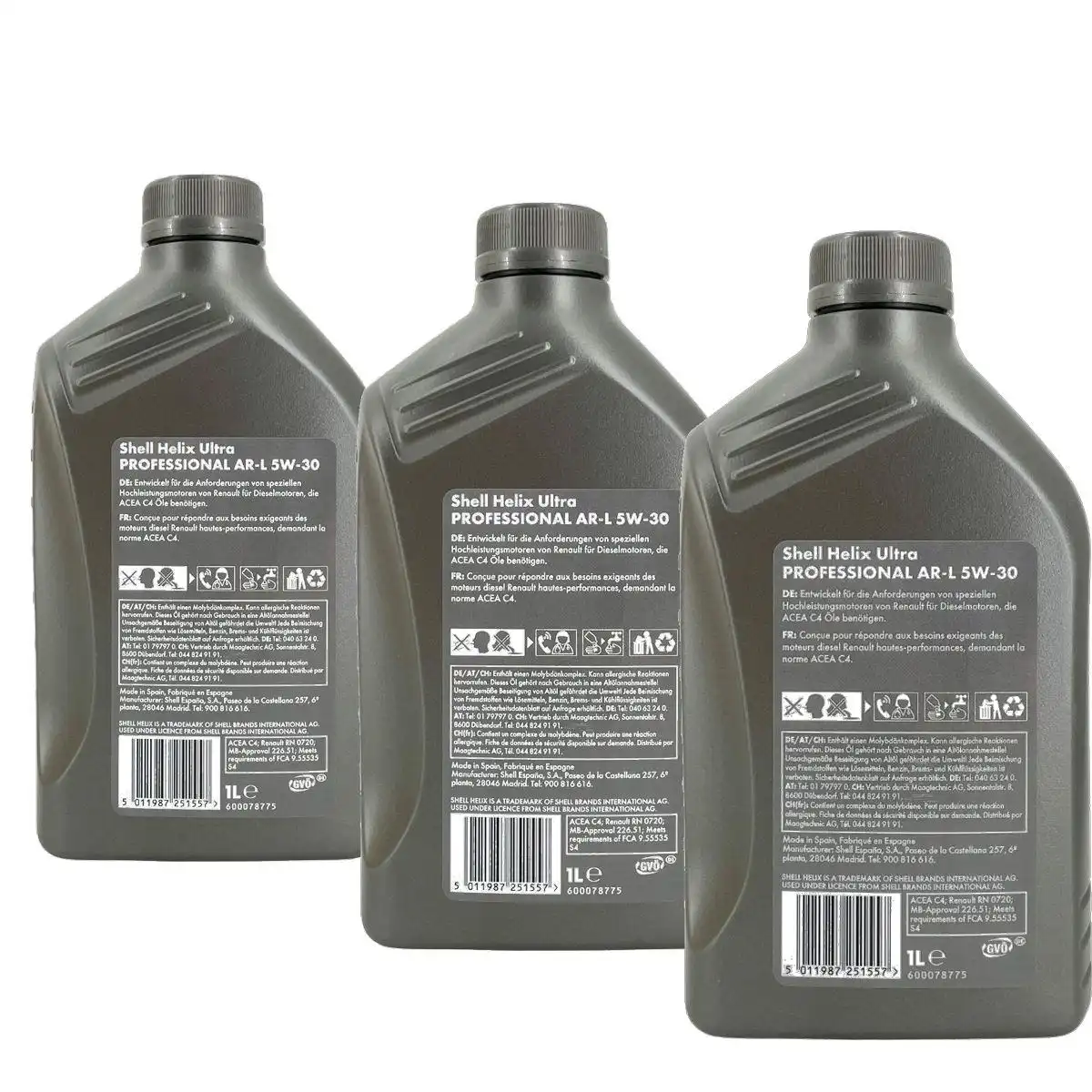 Shell Helix Ultra Professional AR-L 5W-30 3x1 Liter