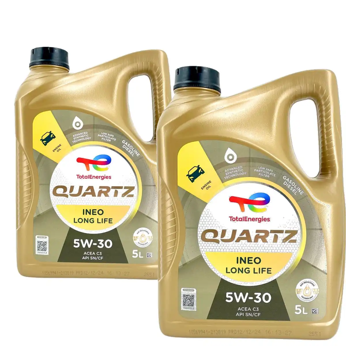 Total Quartz Ineo Longlife 5W-30 2x5 Liter