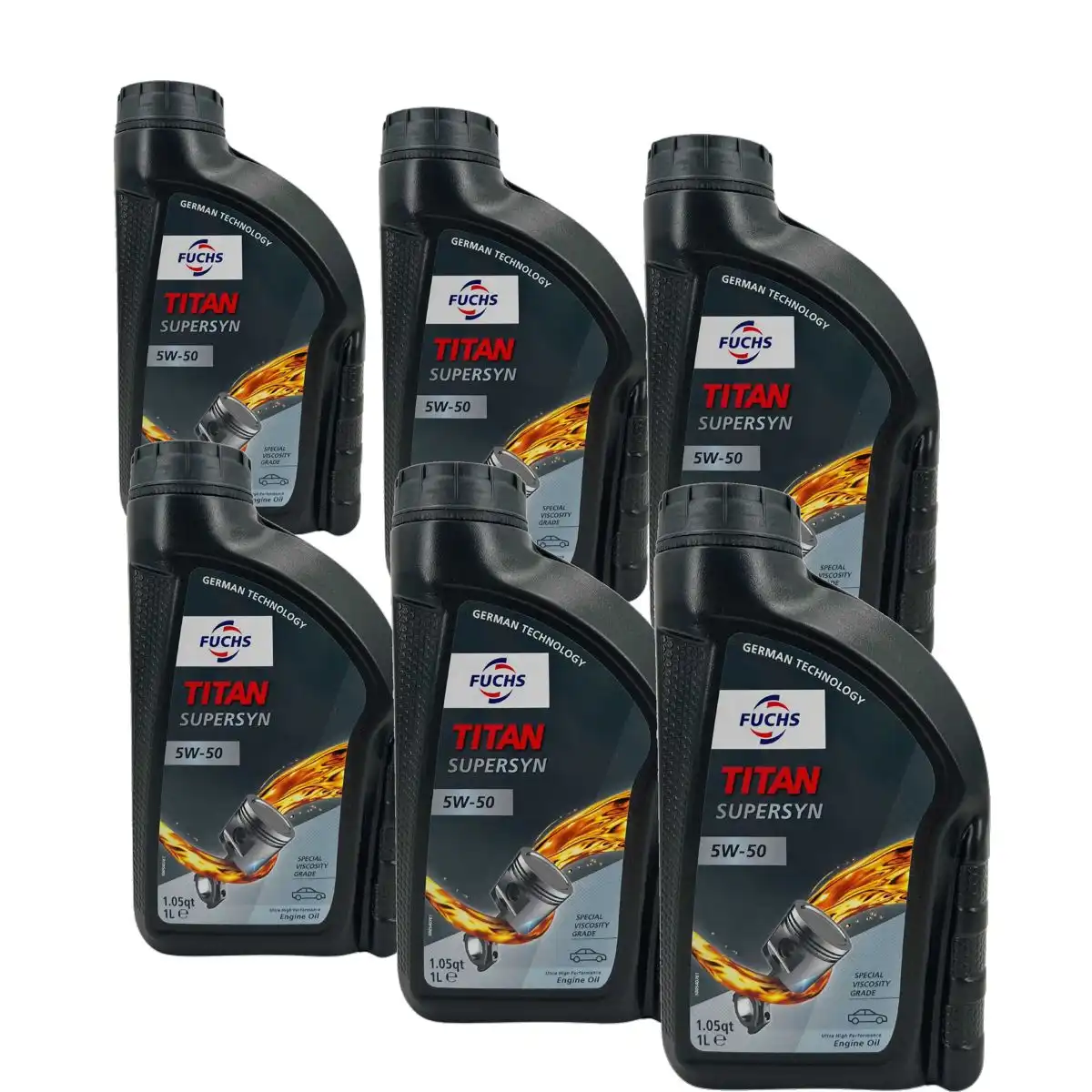 Fuchs Titan Supersyn 5W-50 6x1 Liter