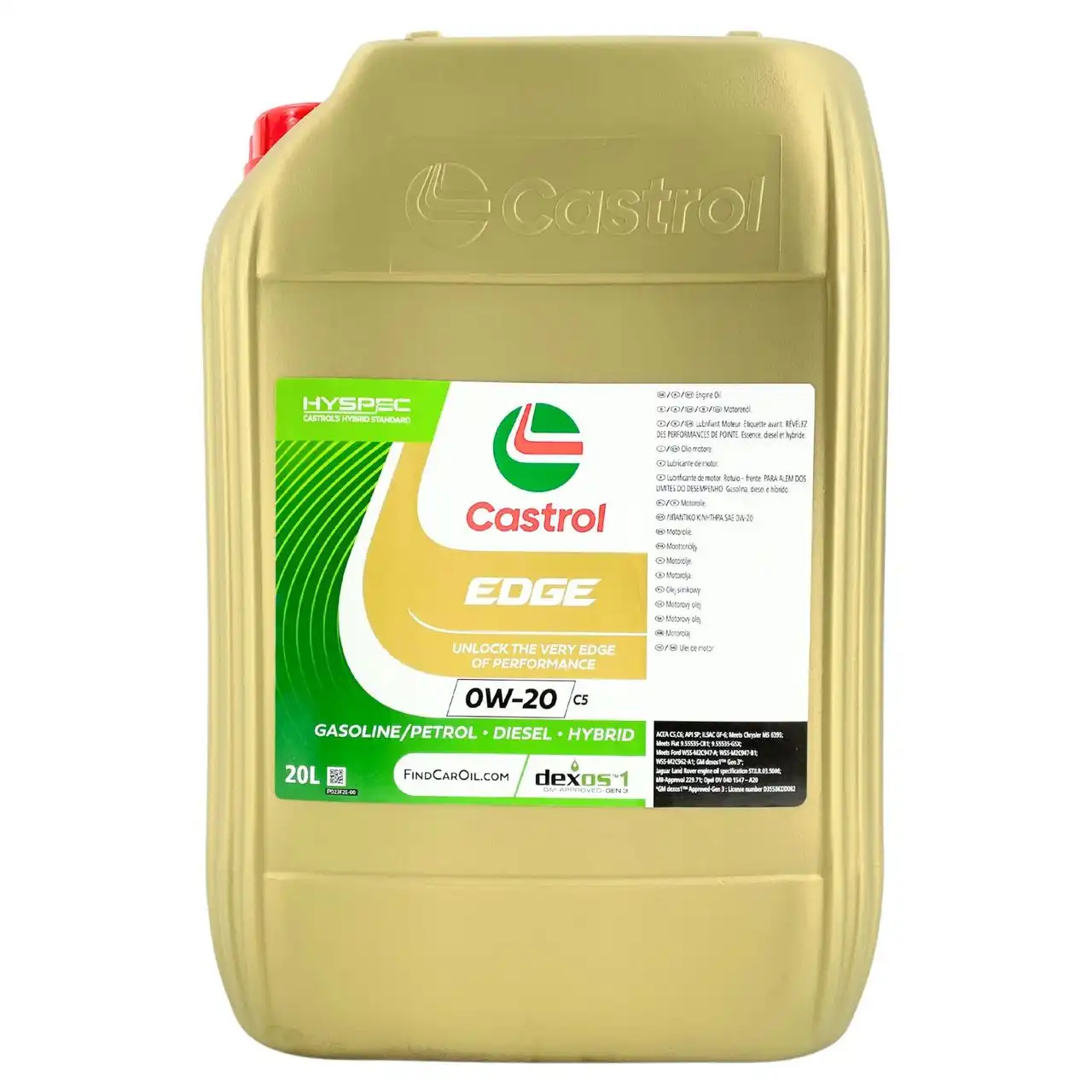 Castrol Edge 0W-20 C5 20 Liter