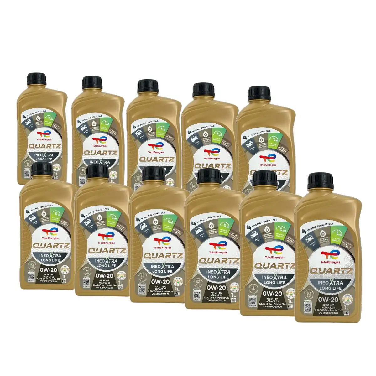 Total Quartz Ineo Xtra Longlife 0W-20 11x1 Liter