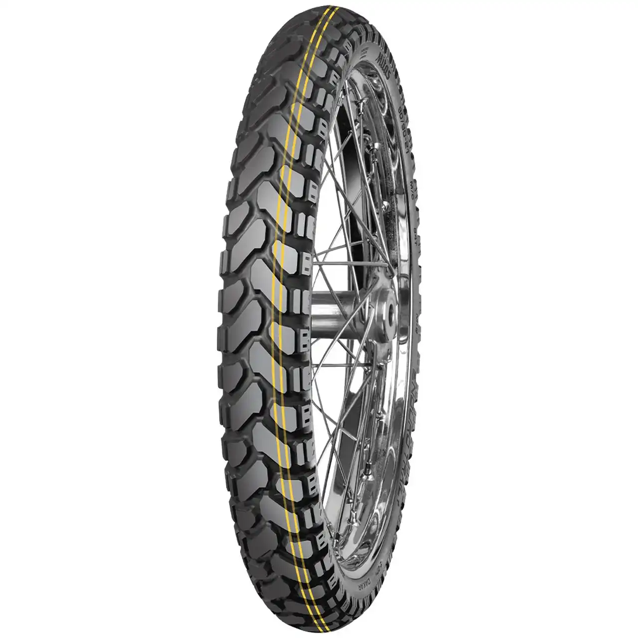 MITAS 90/90 B 21 TL/TT 54H ENDURO TRAIL+ DAKAR (2xYELLOW) M+S (3.00B21) (IND)
