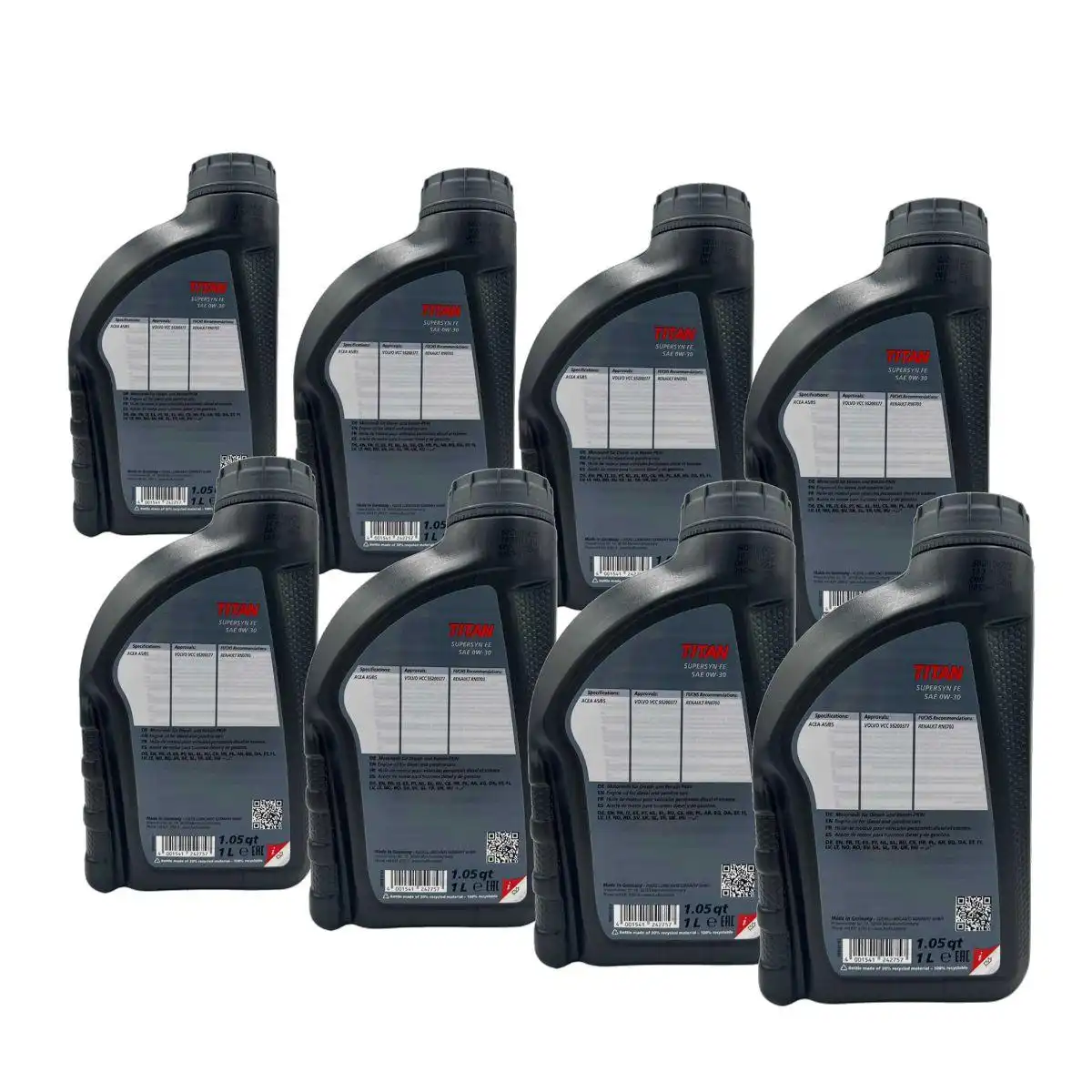 Fuchs Titan Supersyn FE 0W-30 8x1 Liter