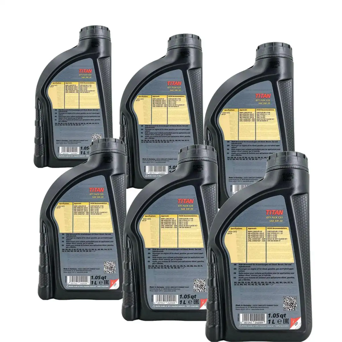 Fuchs Titan GT1 Flex C23 5W-30  6x1 Liter