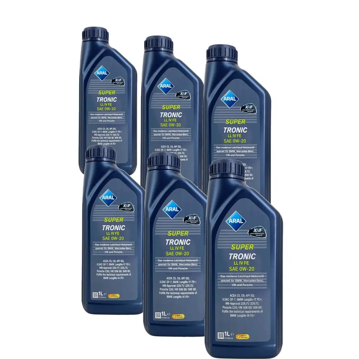 Aral SuperTronic LL IV FE 0W-20 6x1 Liter