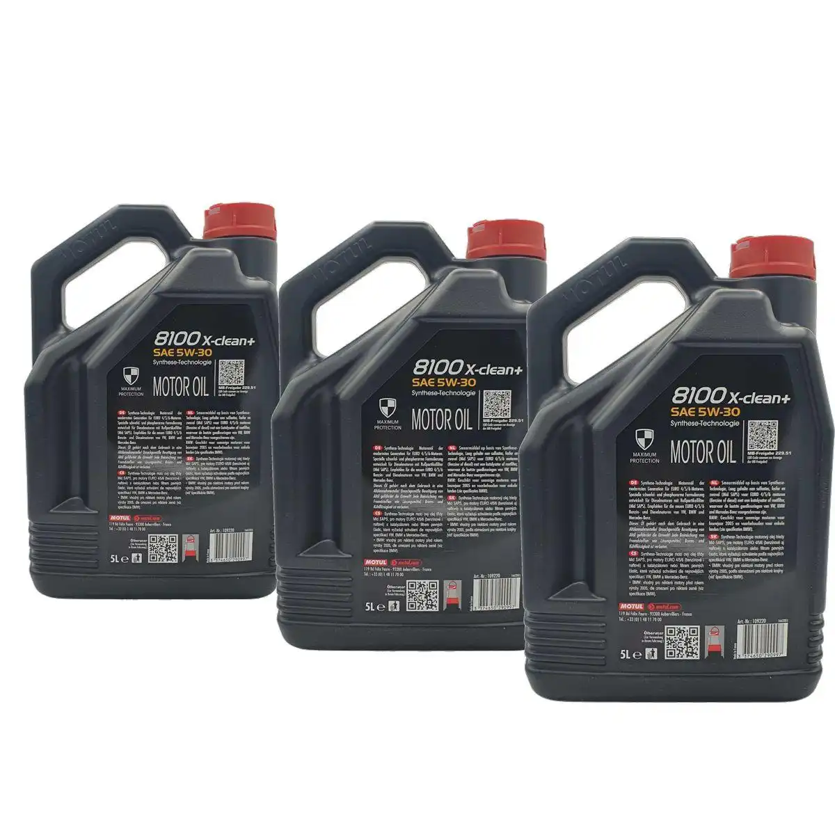 Motul 8100 X-clean+ 5W-30 3x5 Liter