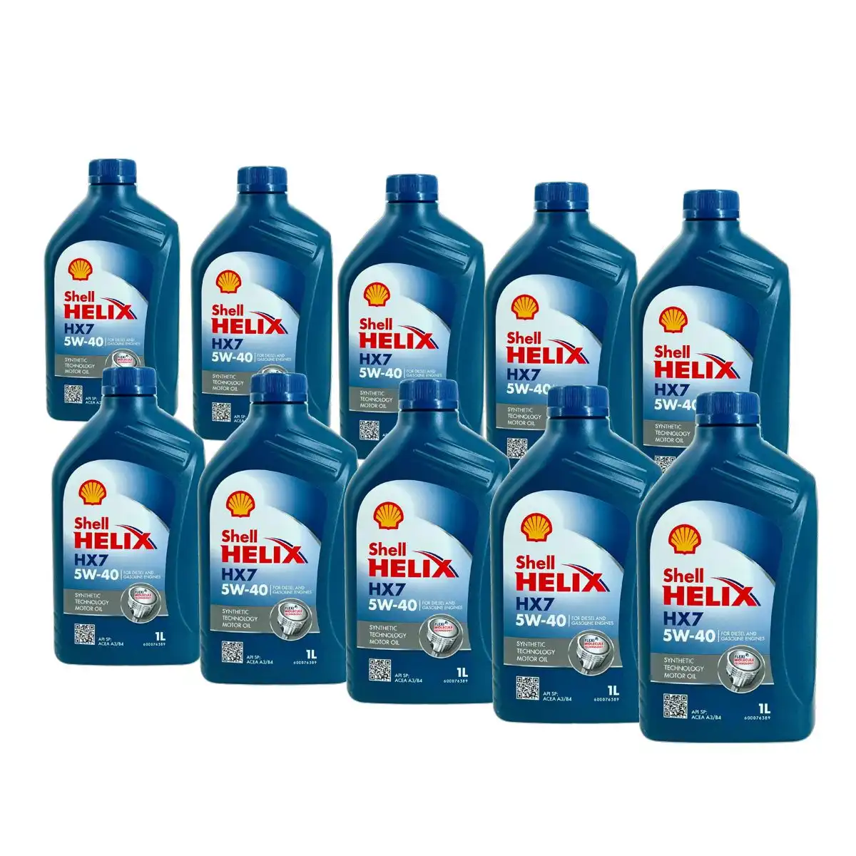 Shell Helix HX7 5W-40 10x1 Liter