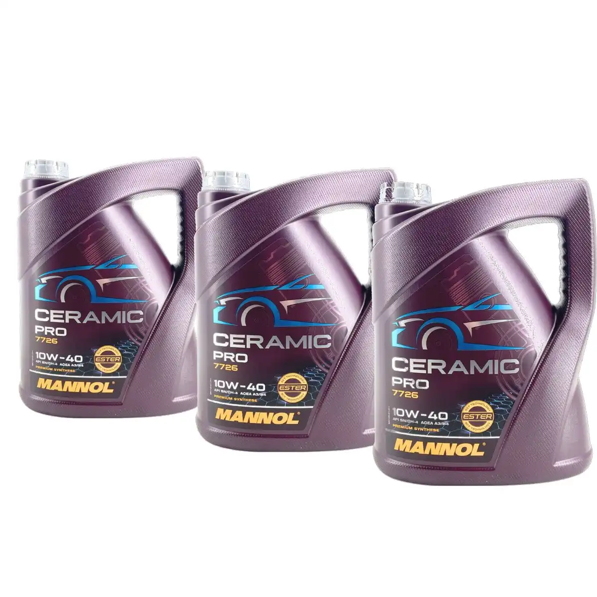 Mannol Ceramic Pro 10W-40 3x5 Liter