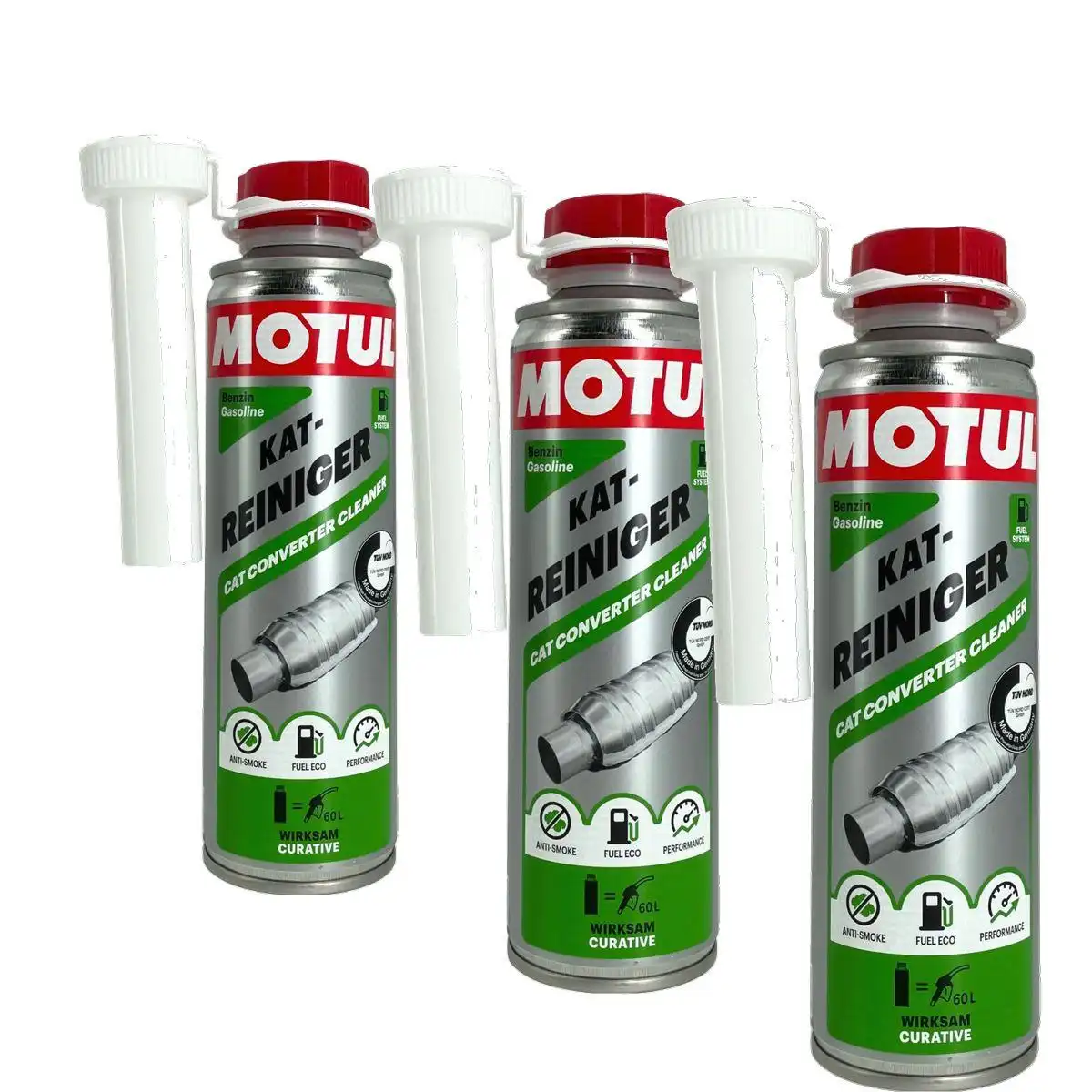 Motul Cat Converter Cleaner Katalysatorreiniger 3x300 ML