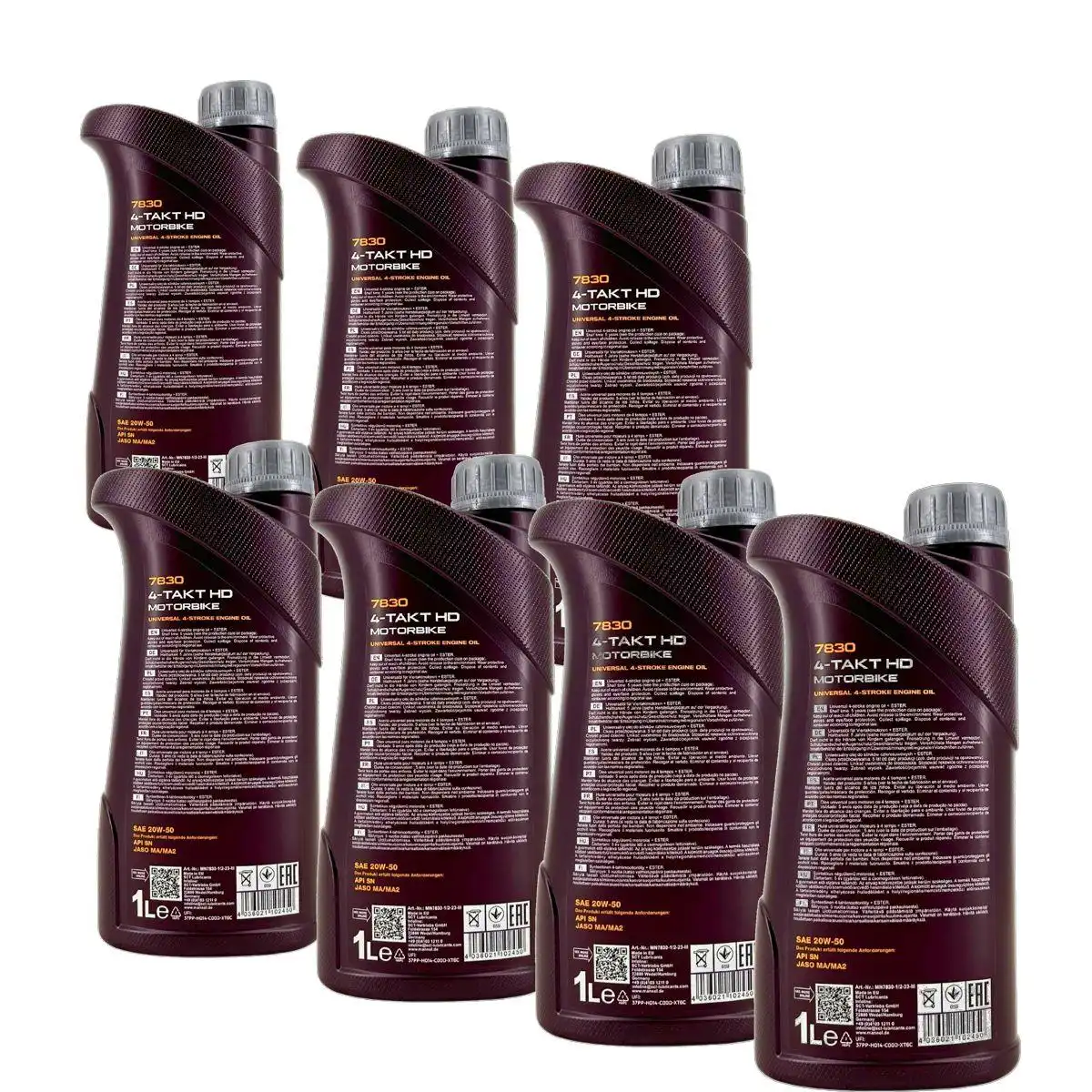 Mannol 4-Takt Motorbike HD 20W-50 7x1 Liter