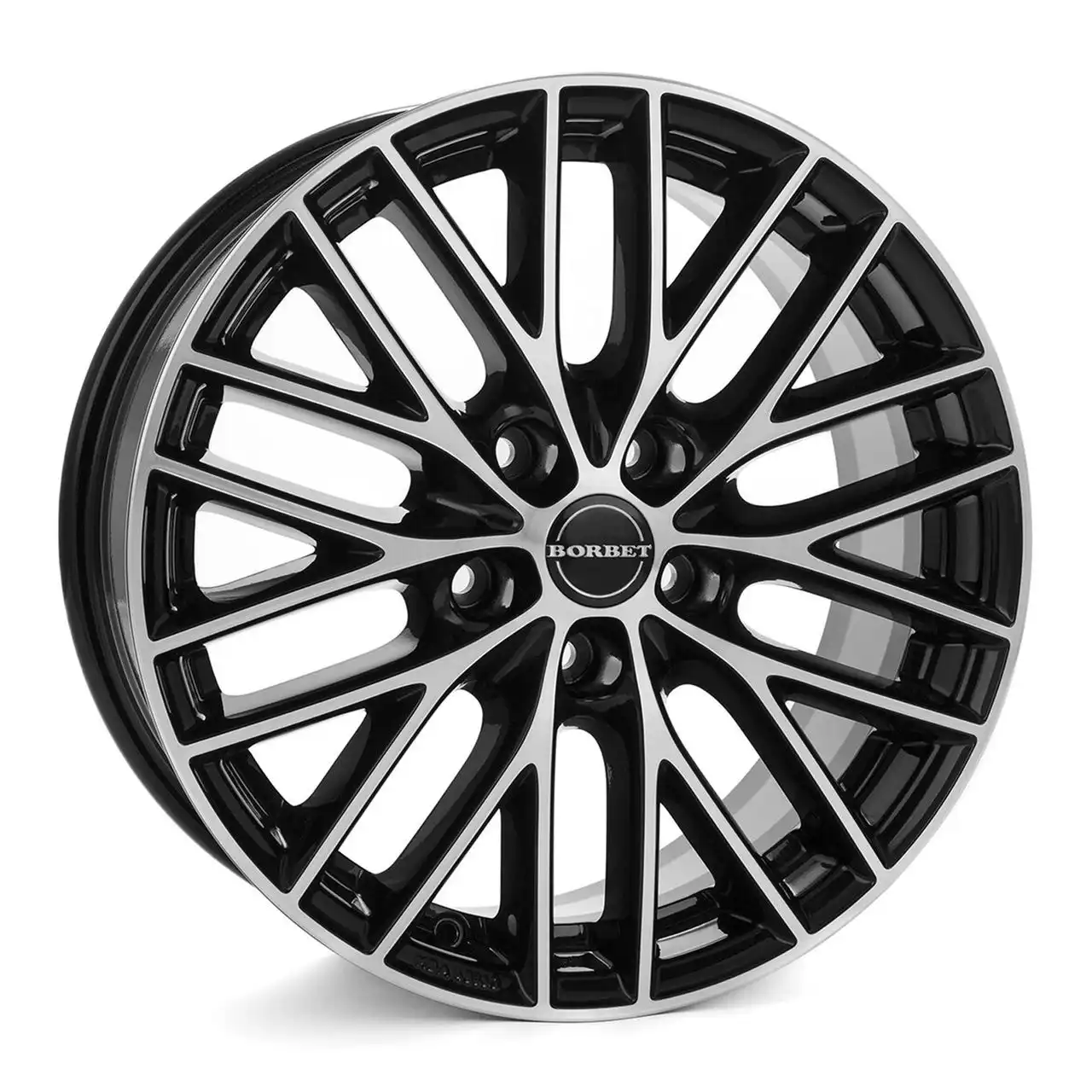 BORBET DESIGN BS5 schwarz-poliert 7.5Jx17 5x114.3 ET50