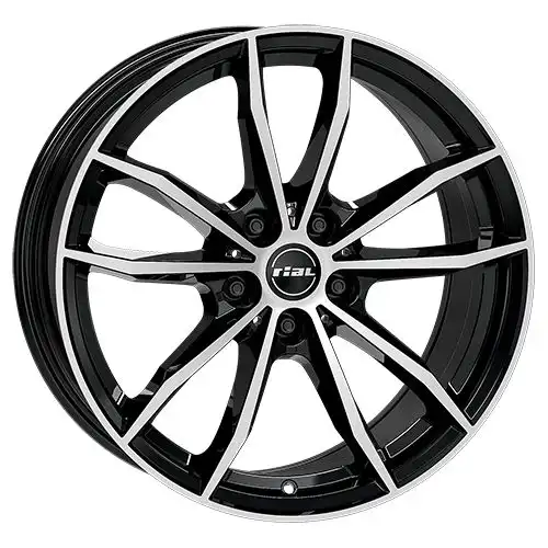 RIAL X12 diamantschwarz frontpoliert 8.0Jx19 5x120 ET58