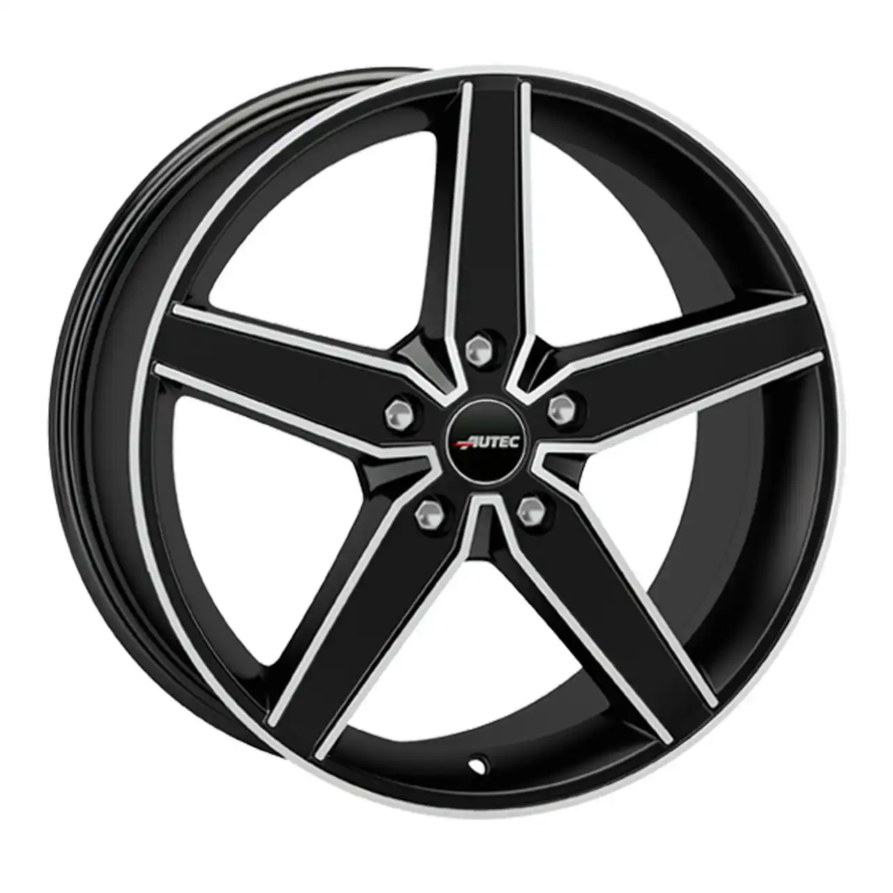 AUTEC TYP D - DELANO schwarzmatt poliert 8.0Jx18 5x112 ET35
