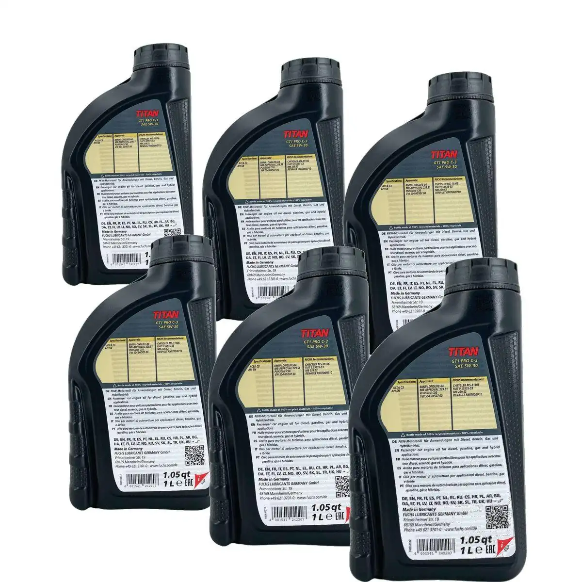 Fuchs Titan GT1 PRO C-3 5W-30 6x1 Liter
