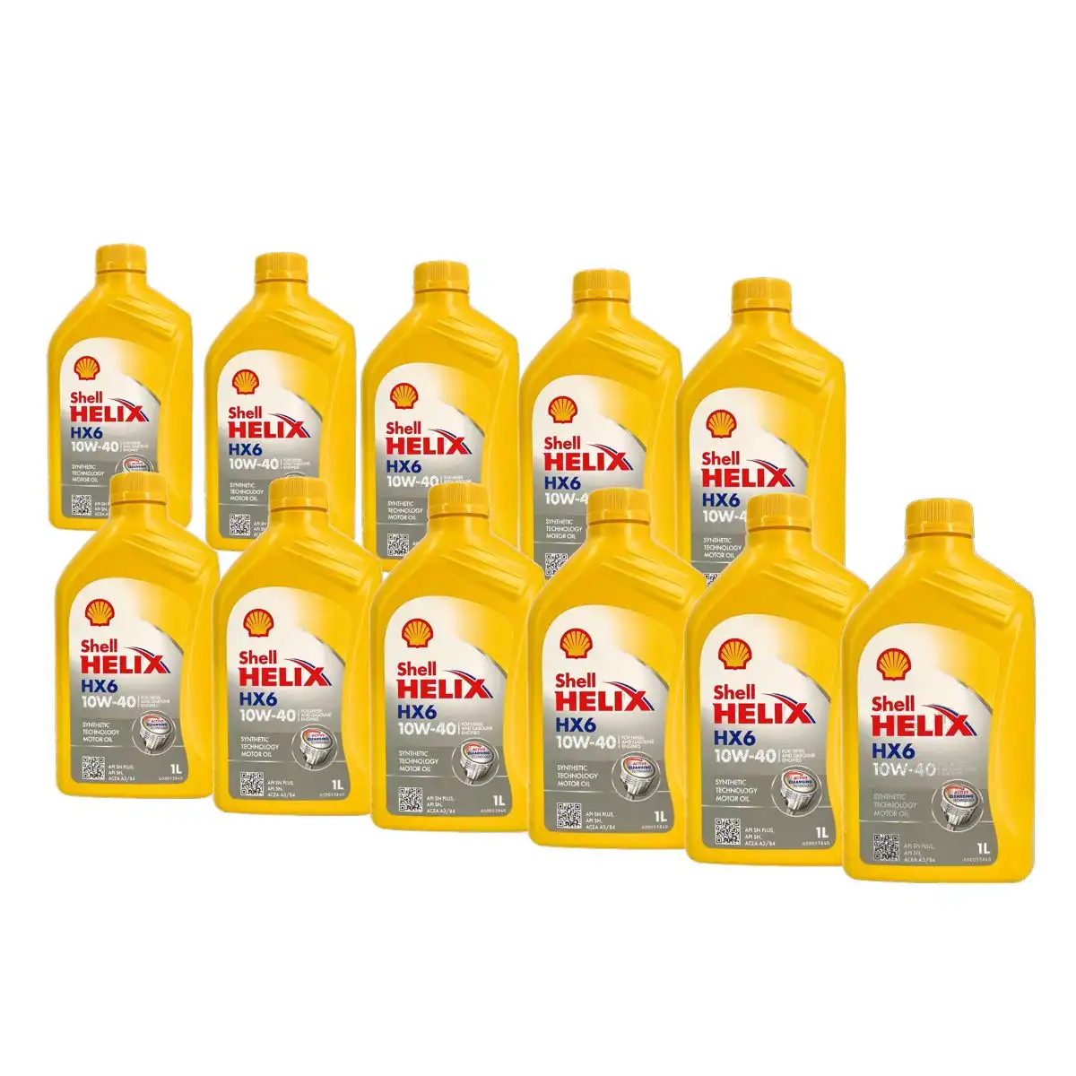 Shell Helix HX6 10W-40 11x1 Liter