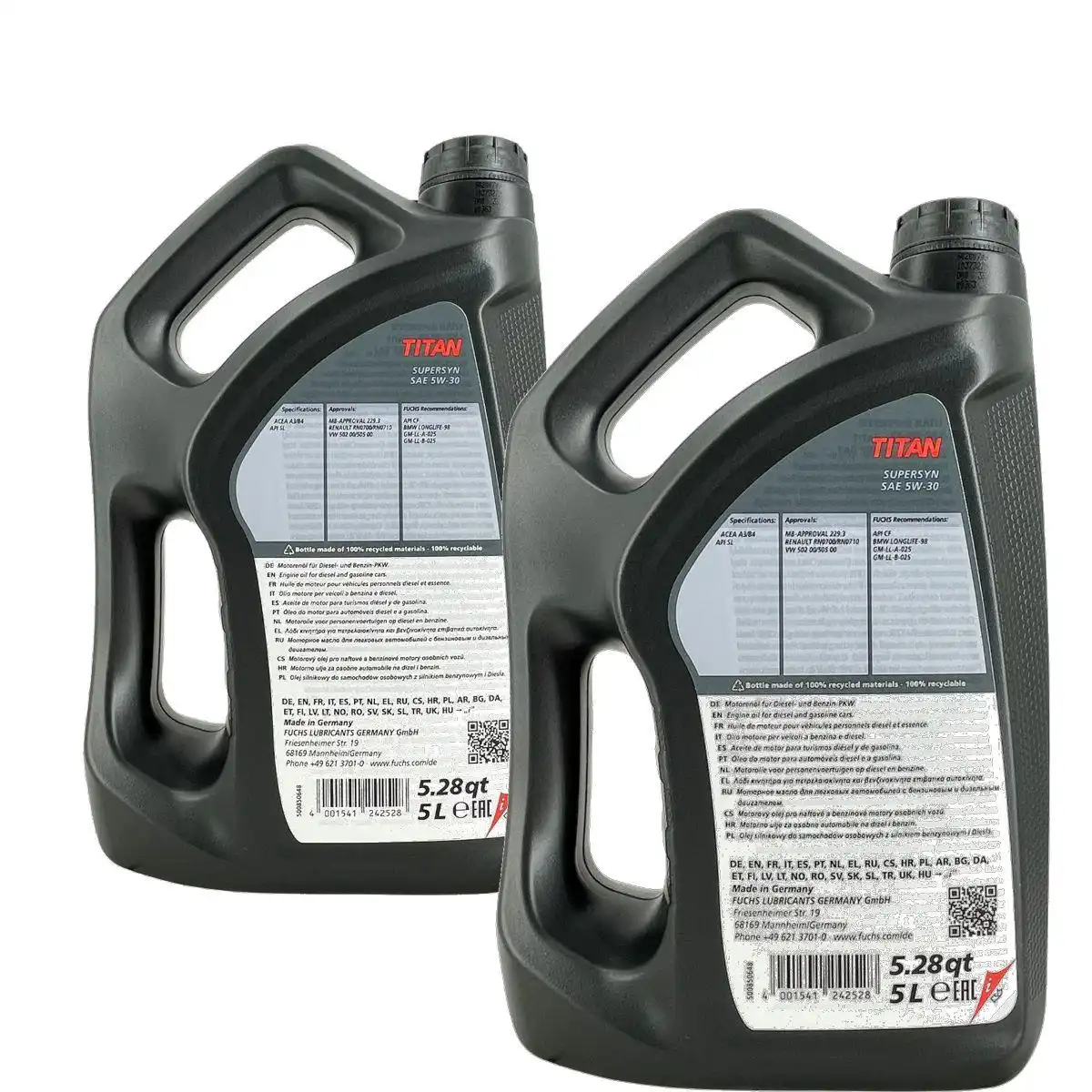Fuchs Titan Supersyn 5W-30 2x5 Liter