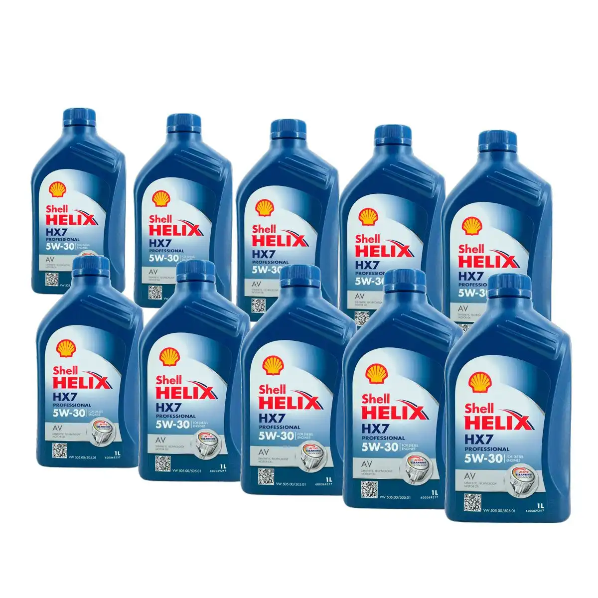 Shell Helix HX7 Professional AV 5W-30 10x1 Liter