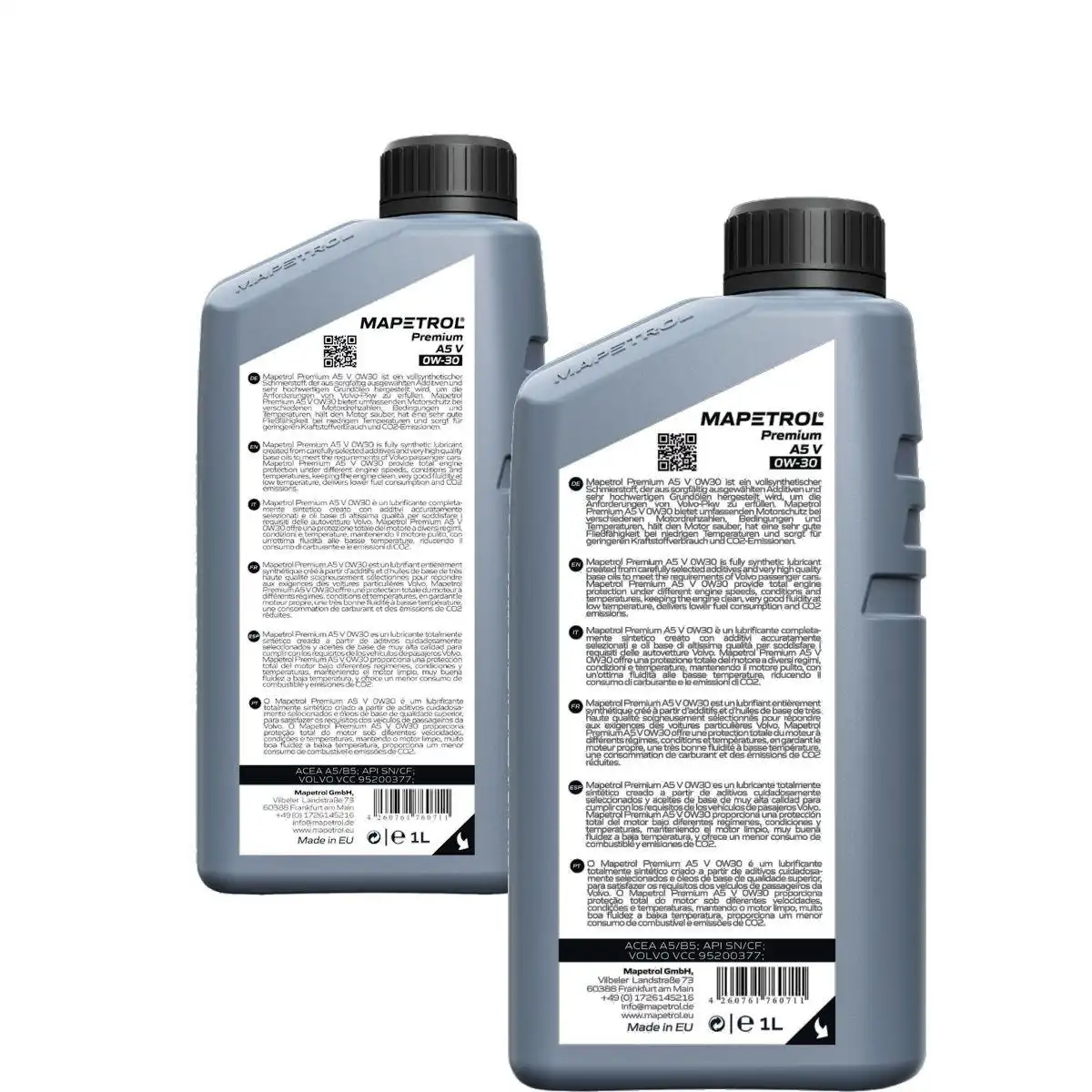 Mapetrol Premium A5 V 0W-30 2x1 Liter