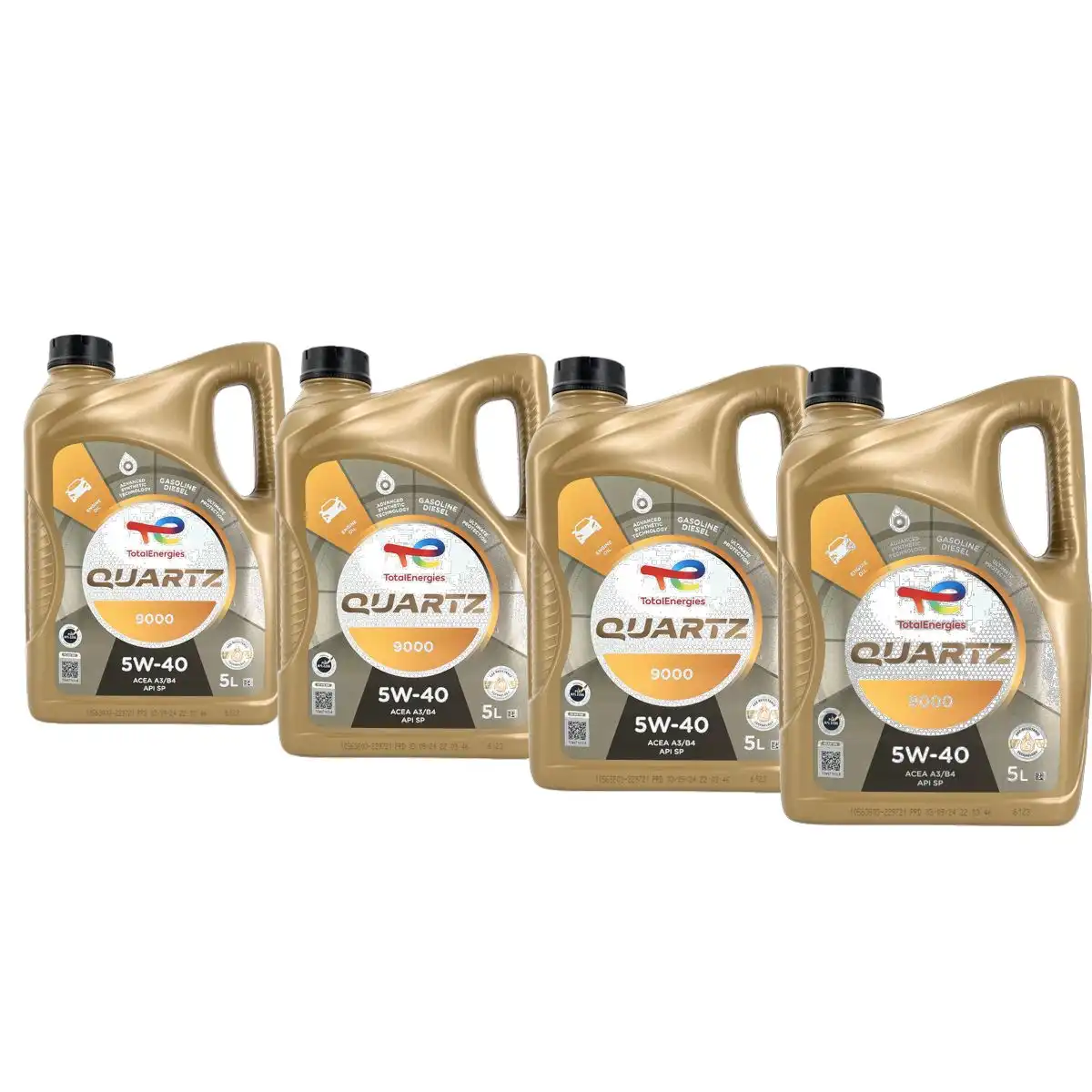 Total Quartz 9000 Energy 5W-40 4x5 Liter