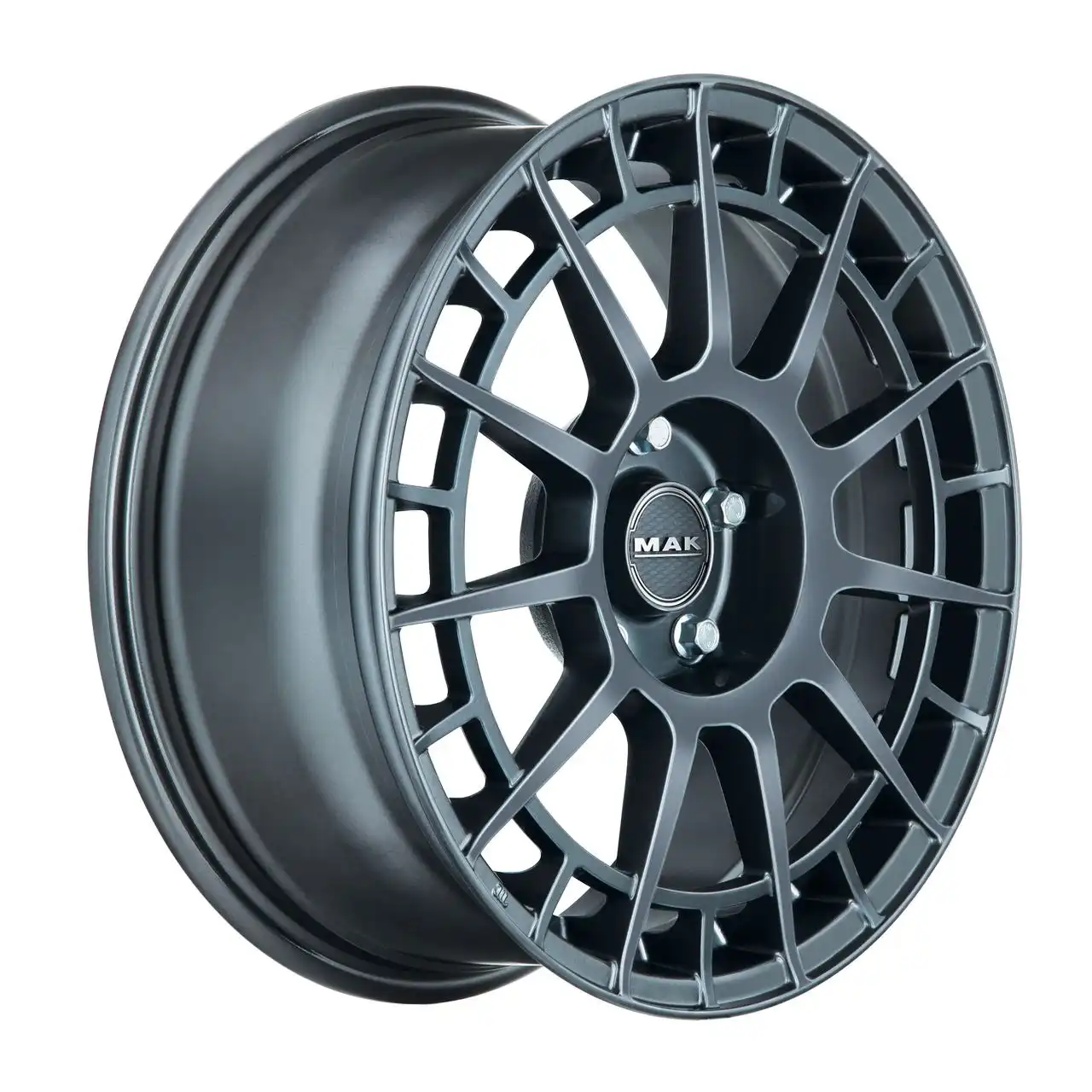 MAK NTT gloss gun metallic 7.5Jx18 5x100 ET46