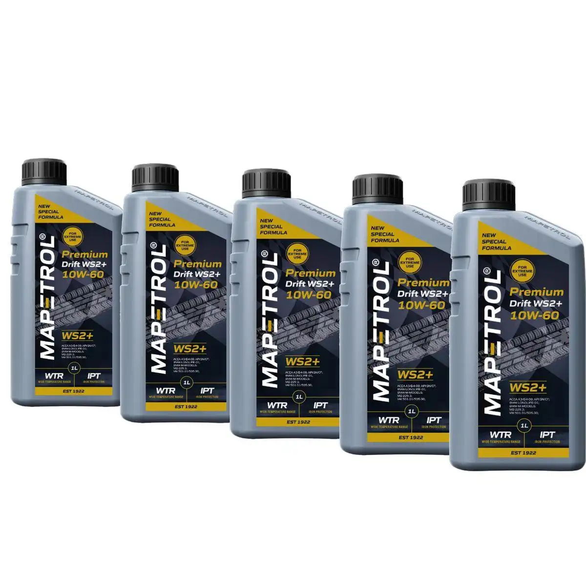 Mapetrol Premium Drift WS2+ 10W-60 5x1 Liter