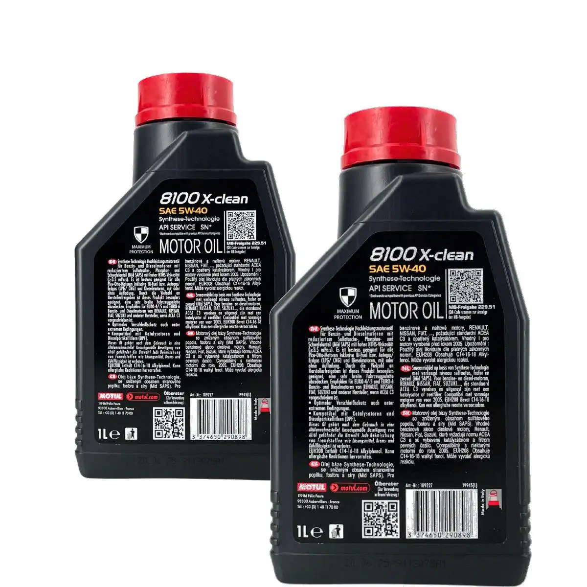 Motul 8100 X-clean 5W-40 2x1 Liter