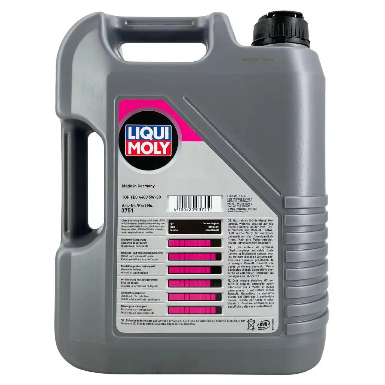 Liqui Moly Top Tec 4400 5W-30 5 Liter