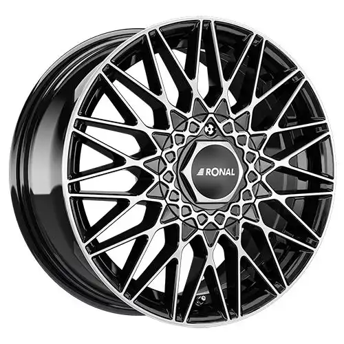 RONAL RONAL LSX jetblack-frontkopiert 7.0Jx16 5x112 ET50
