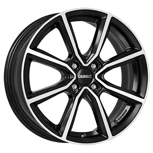 DEZENT DEZENT TN DARK black polished 7.0Jx18 4x108 ET27