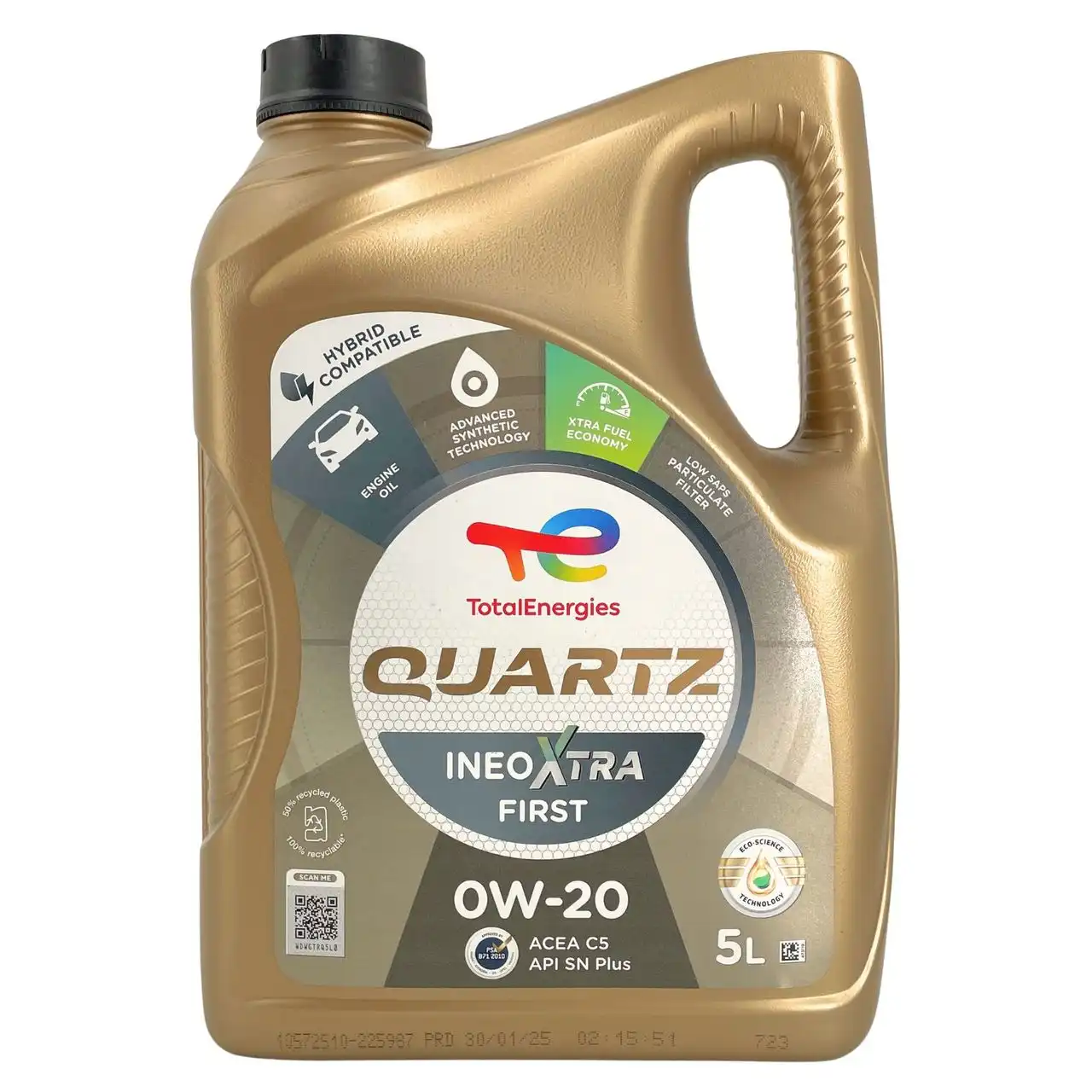 Total Quartz Ineo Xtra First 0W-20 5 Liter