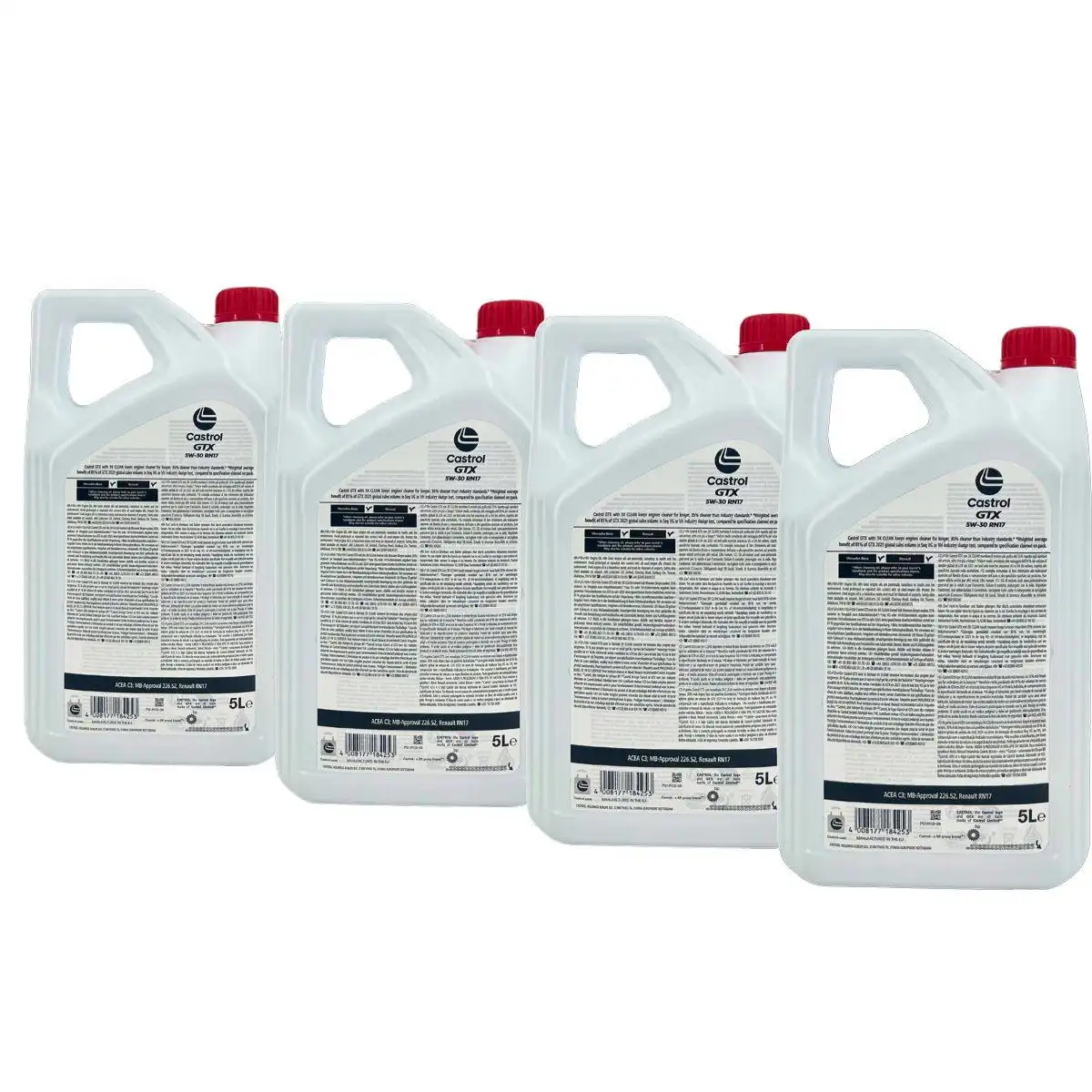 Castrol GTX 5W-30 RN17 4x5 Liter