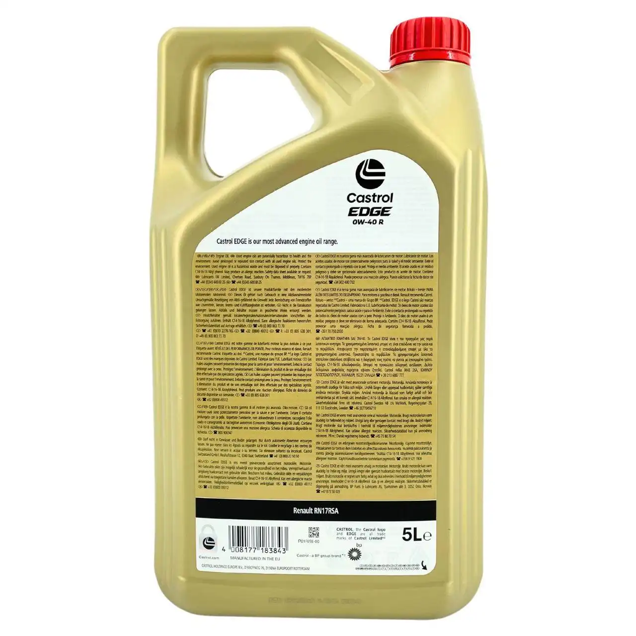 Castrol Edge 0W-40 R 5 Liter