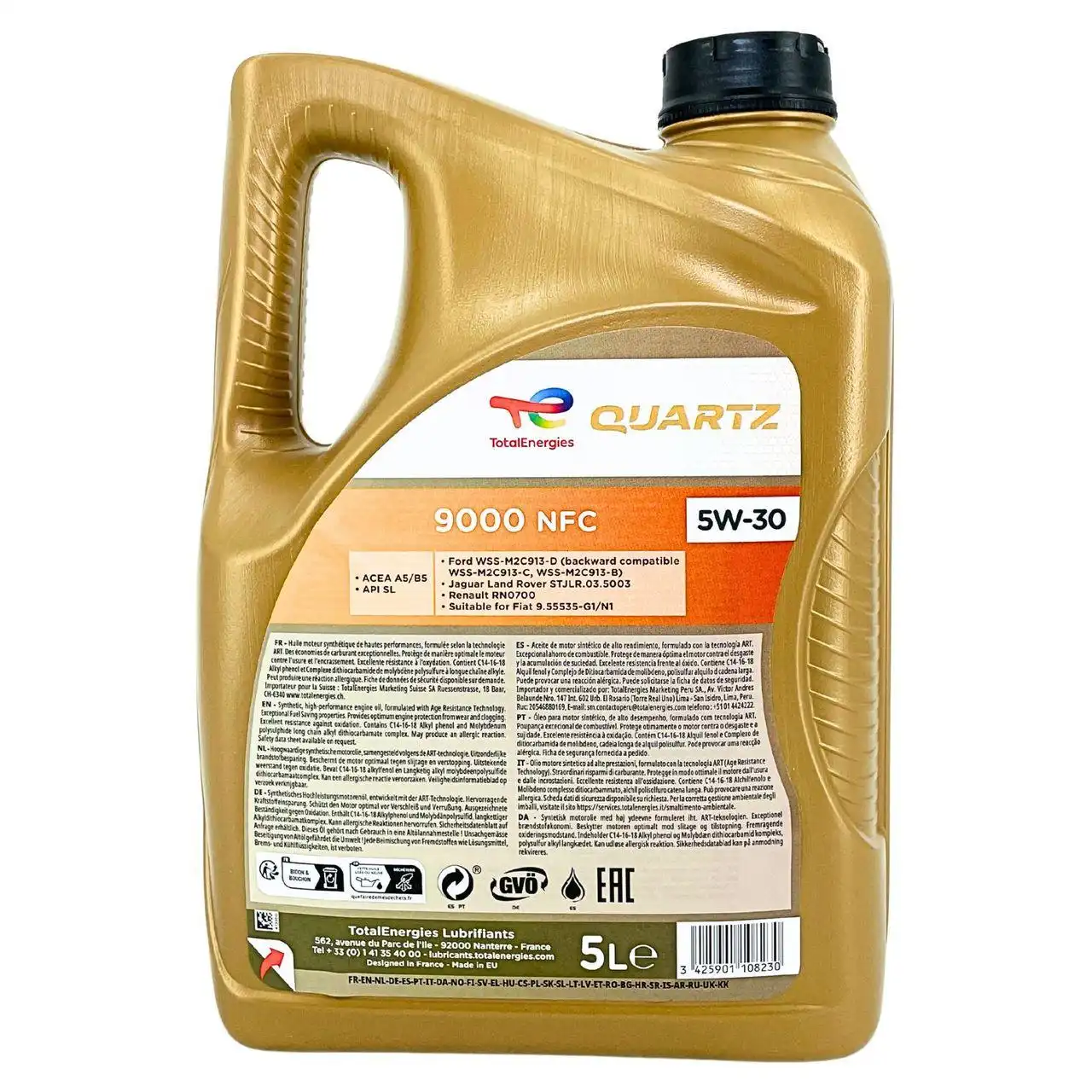 Total Quartz 9000 NFC 5W-30 5 Liter