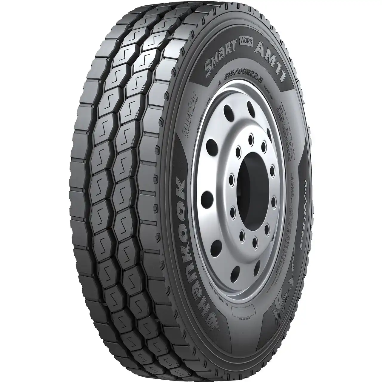 HANKOOK 315/80 R 22.5 TL 156/150K SMARTWORK AM11 20PR M+S 3PMSF (KOR)