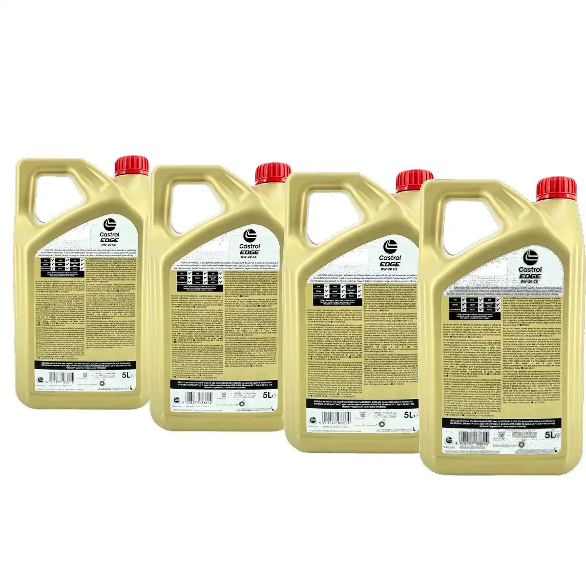Castrol Edge 0W-20 C5 4x5 Liter