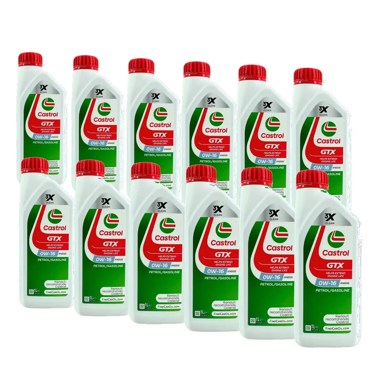 Castrol GTX 0W-16 AN2022 12x1 Liter