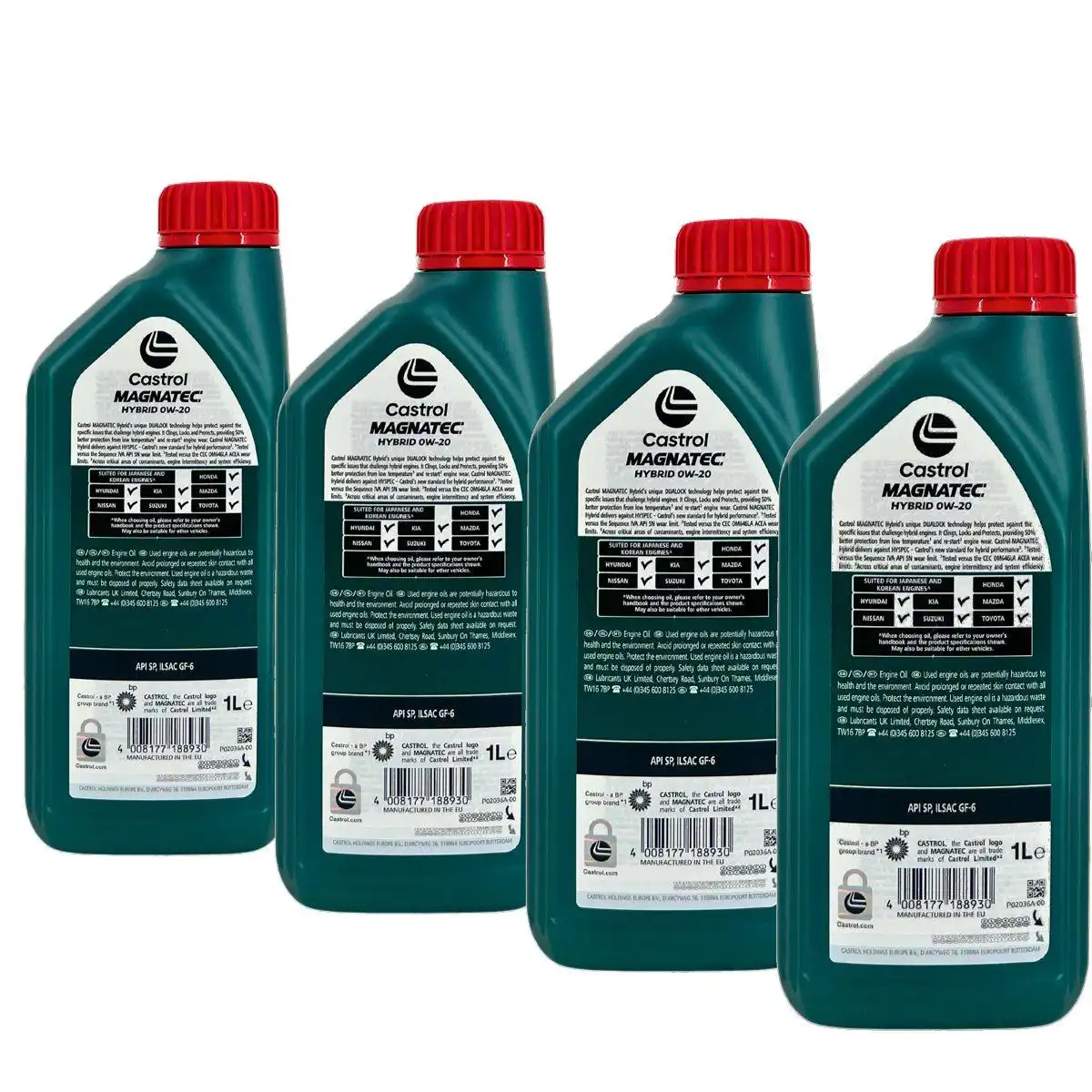 Castrol Magnatec Hybrid 0W-20 4x1 Liter