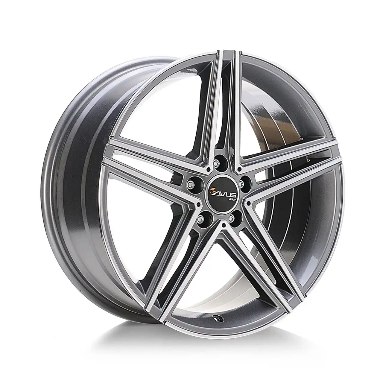 AVUS RACING AC-515 anthracite polished 8.5Jx19 5x112 ET35