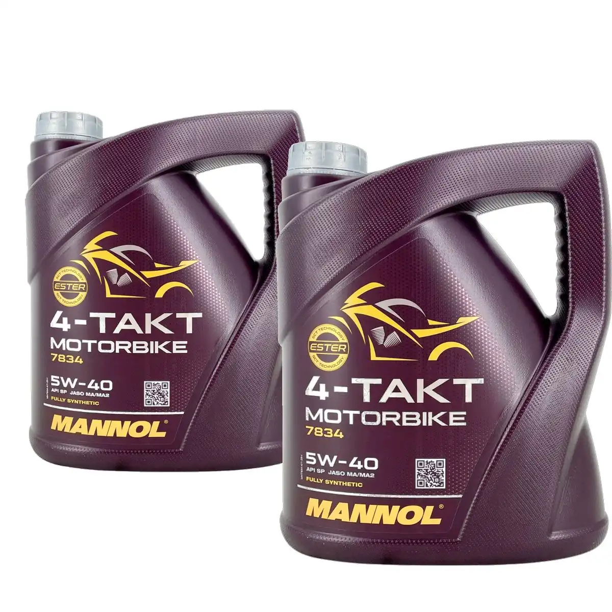 Mannol 4-Takt Motorbike 5W-40 2x4 Liter
