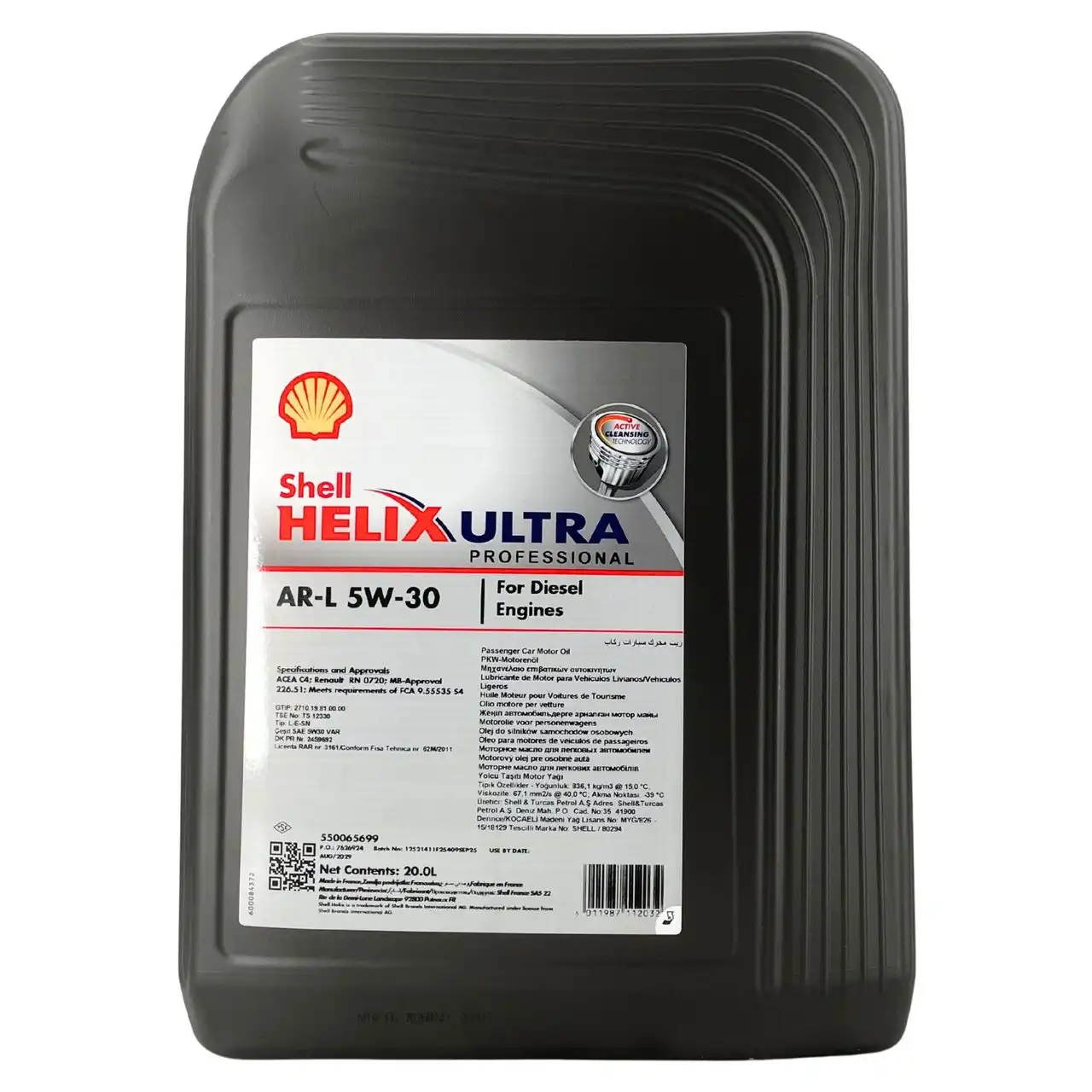 Shell Helix Ultra Professional AR-L 5W-30 20 Liter