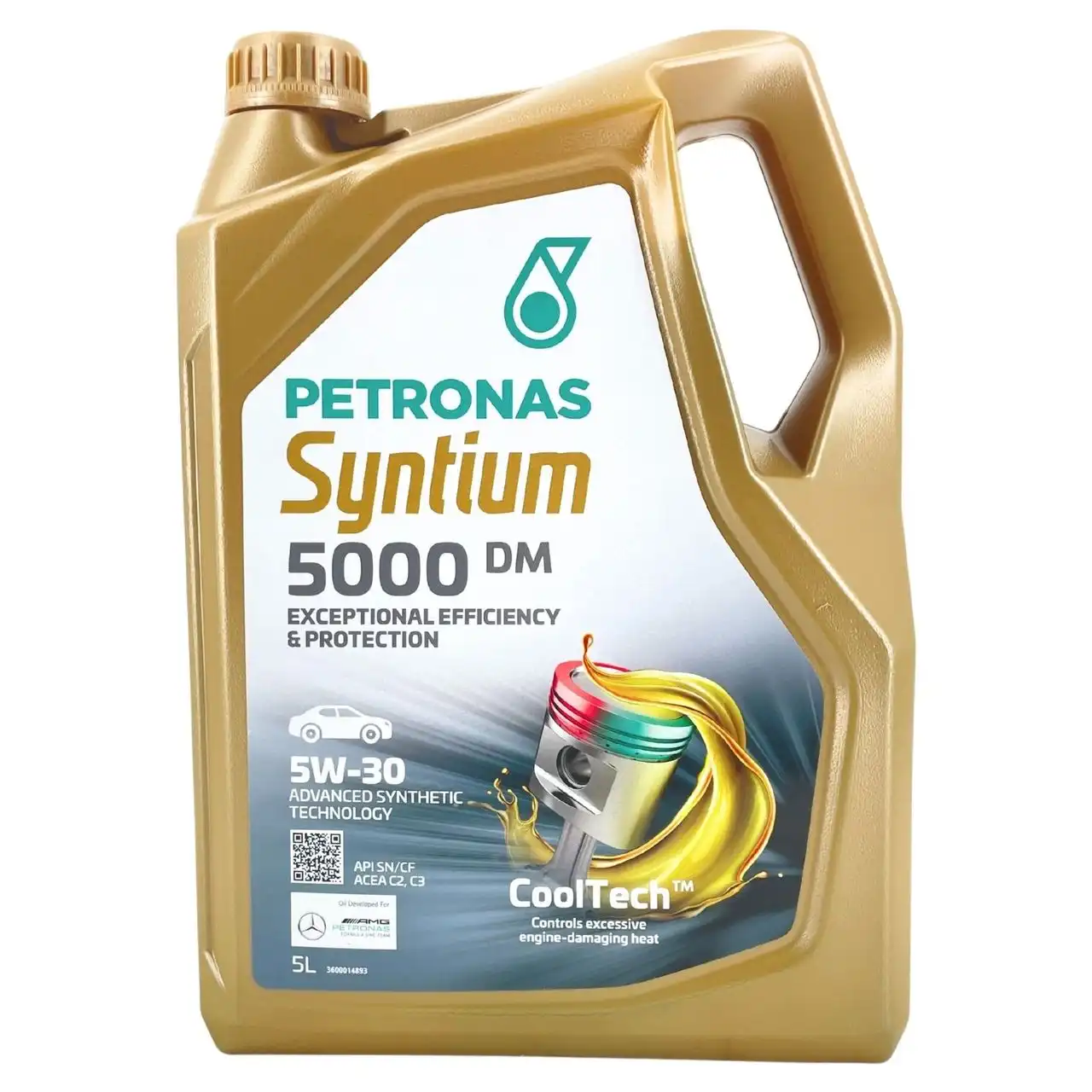 Petronas Syntium 5000 DM 5W-30 SN 5 Liter