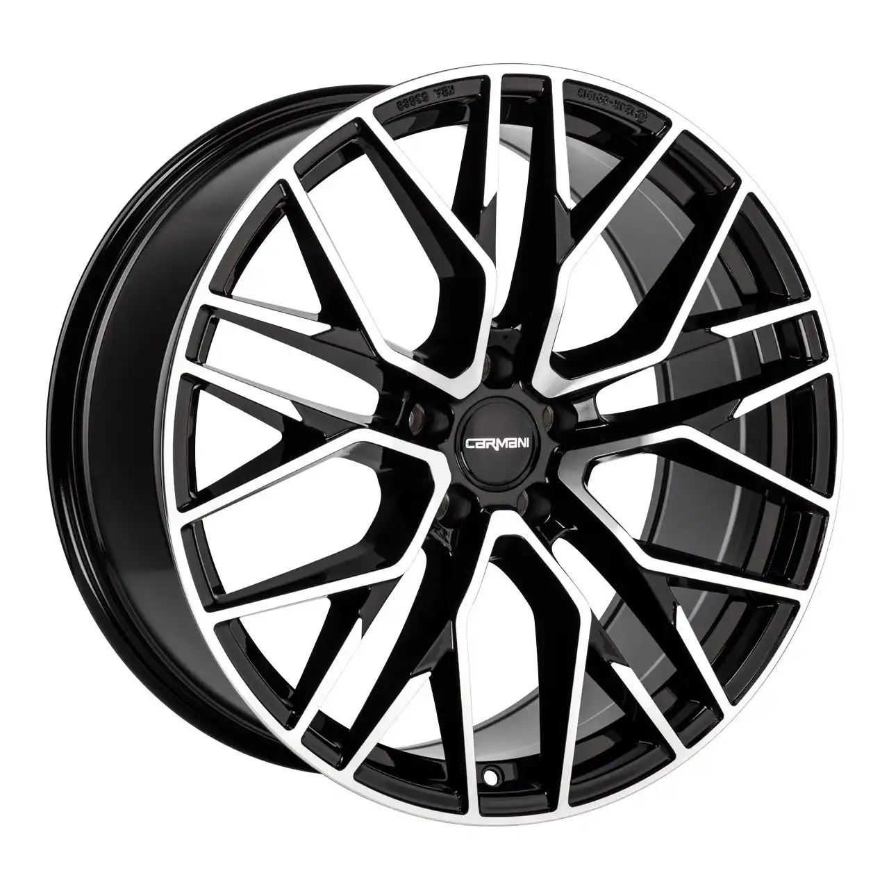 CARMANI CA 20 LUDWIG black polished 9.0Jx20 5x112 ET20