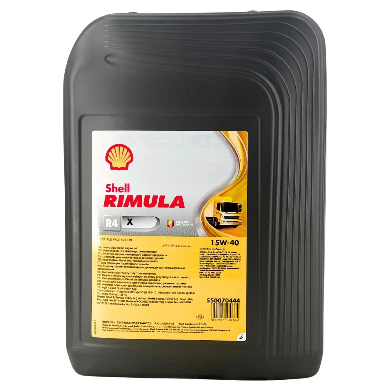 Shell Rimula R4 X 15W-40 20 Liter | G29796072