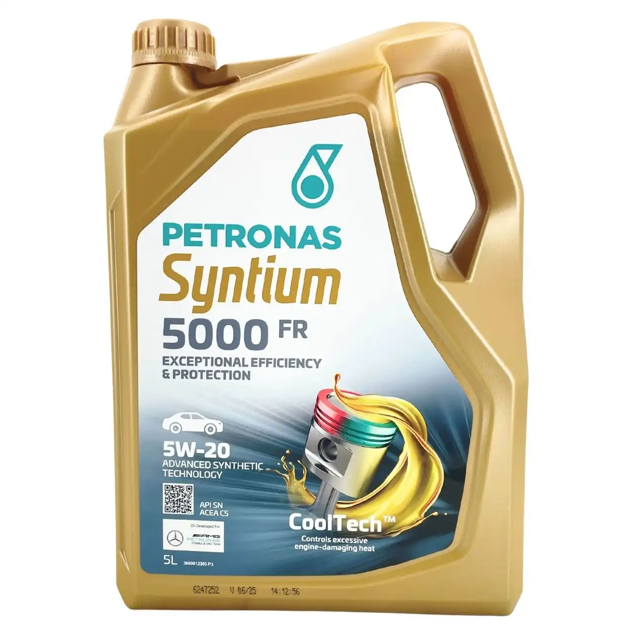 Petronas Syntium 5000 FR 5W-20 SN 5 Liter