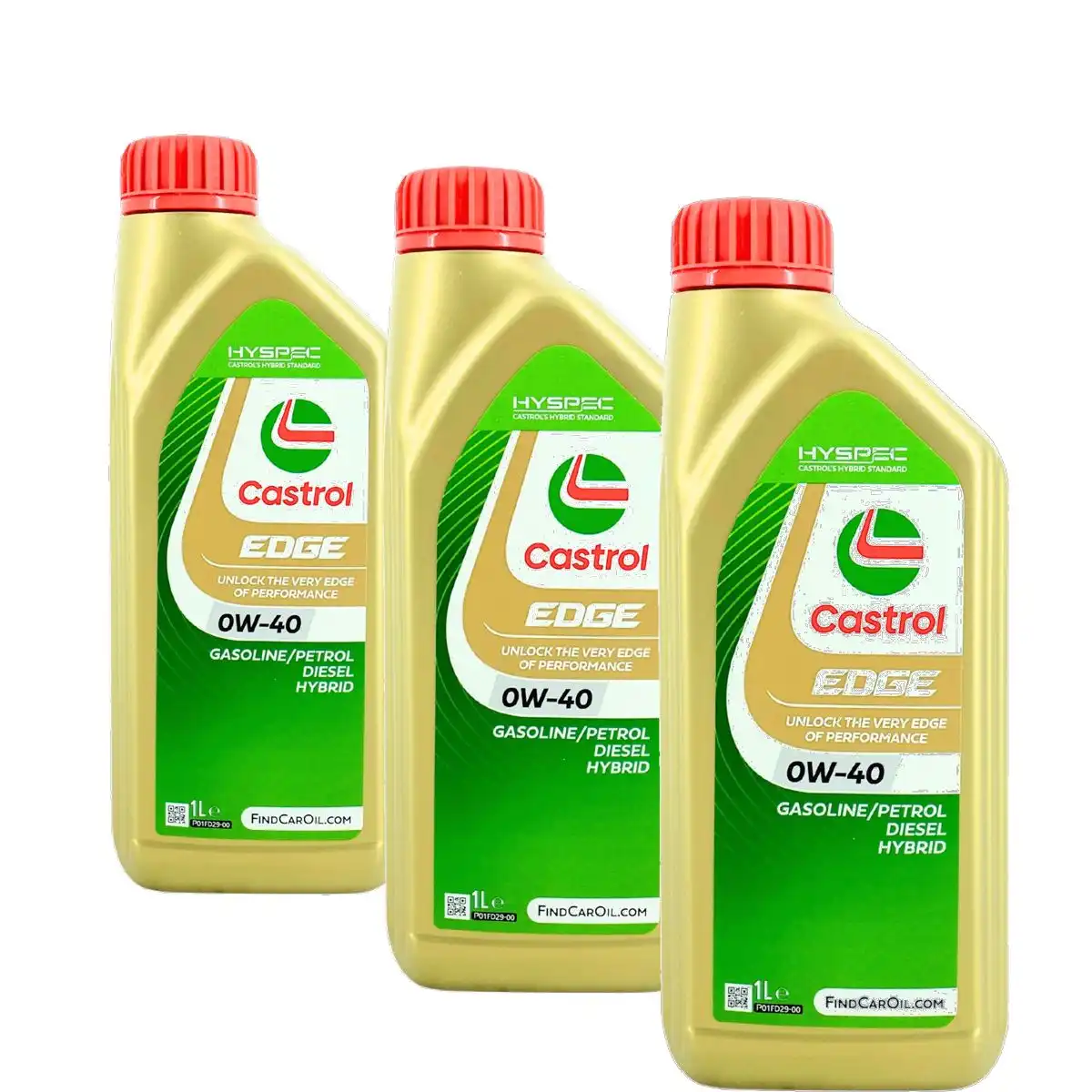 Castrol Edge 0W-40 3x1 Liter
