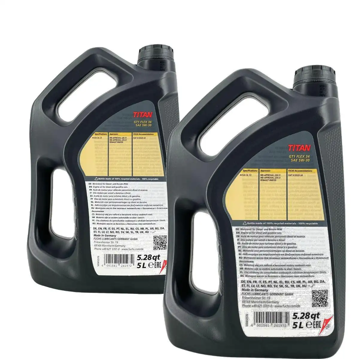 Fuchs Titan GT1 Flex 34  5W-30 2x5 Liter