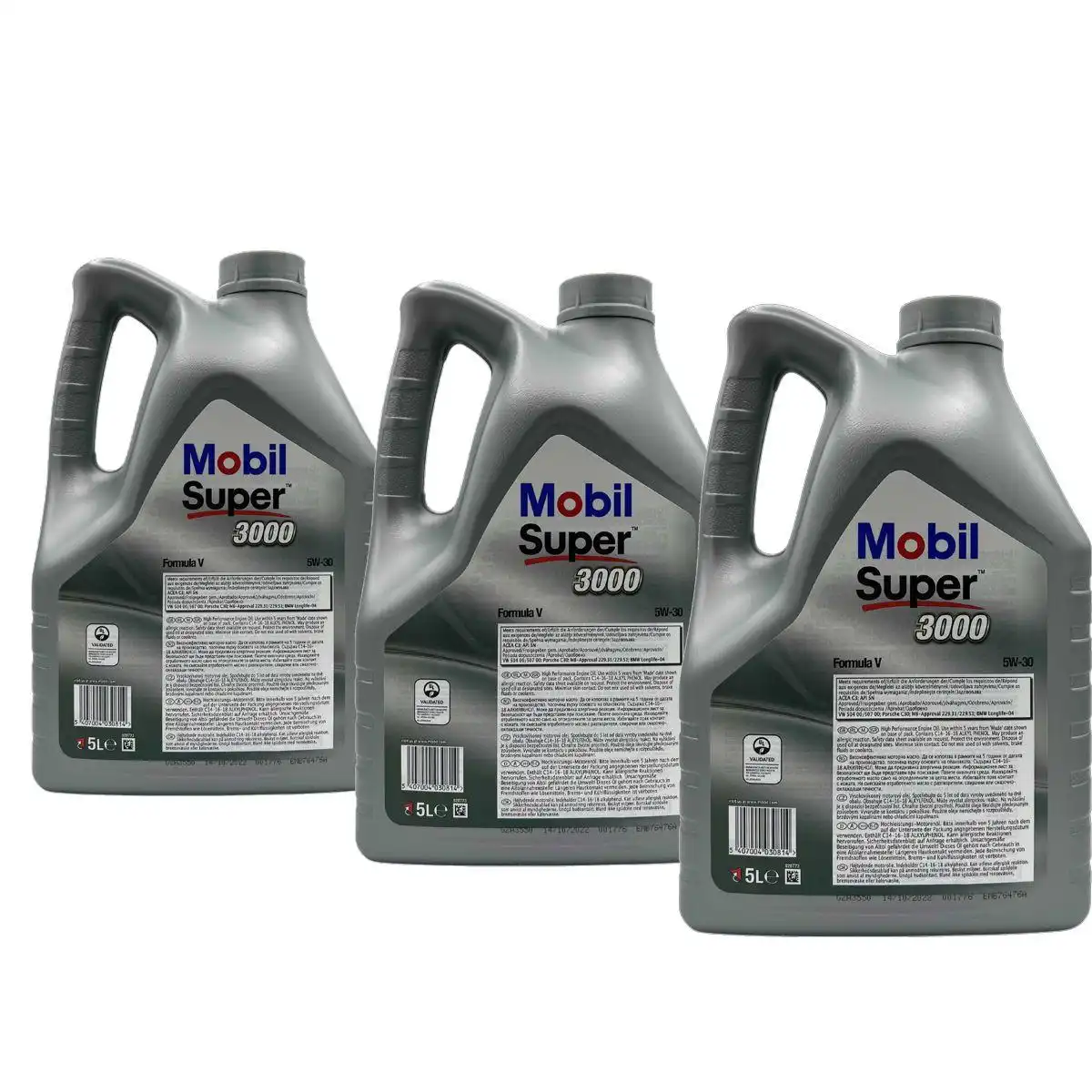 Mobil Super 3000 Formula V 5W-30 3x5 Liter