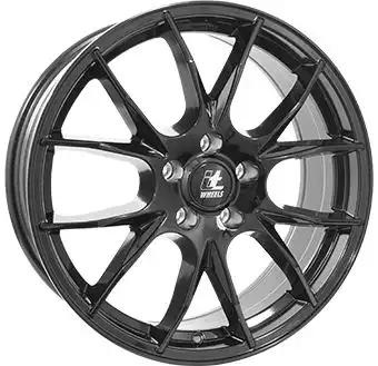 ITWHEELS KIRA shiny black 7.5Jx18 4x100 ET45